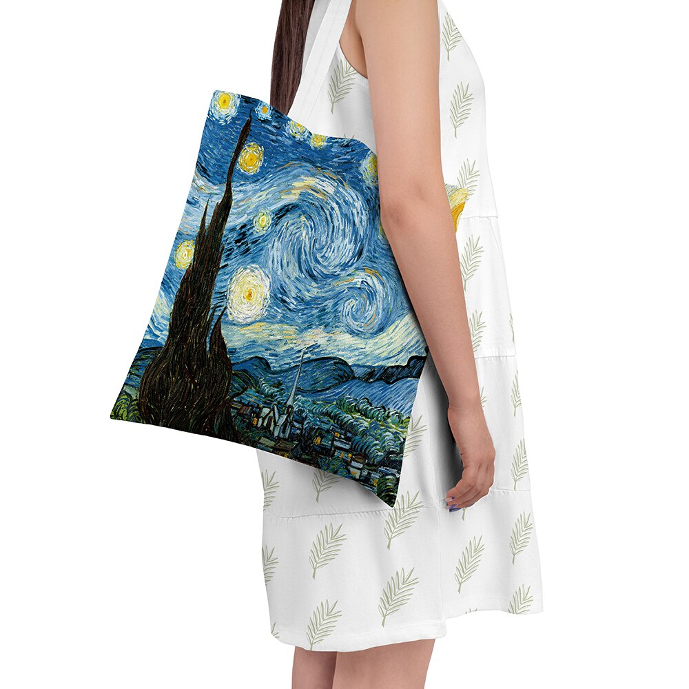 Van Gogh Oil Painting Tote Bag