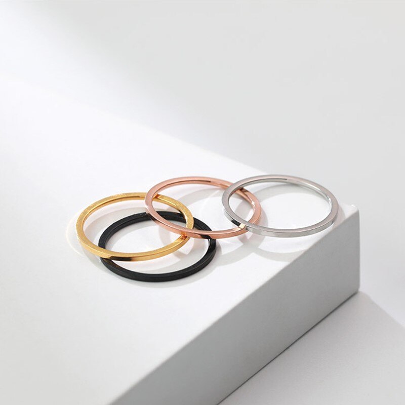 Stainless Steel Stackable Rings