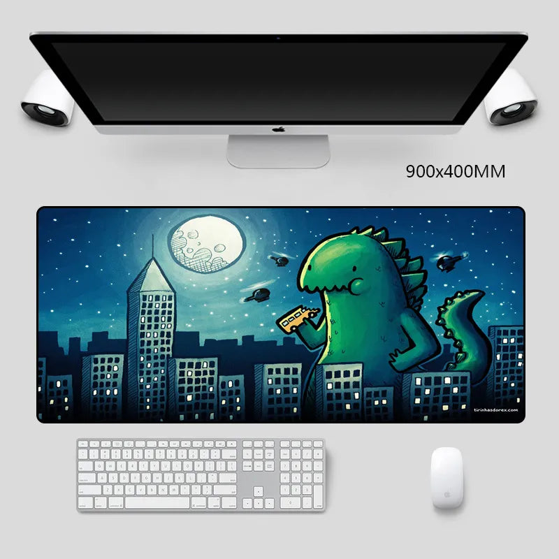 Hungry Dinosaur Mouse Pad