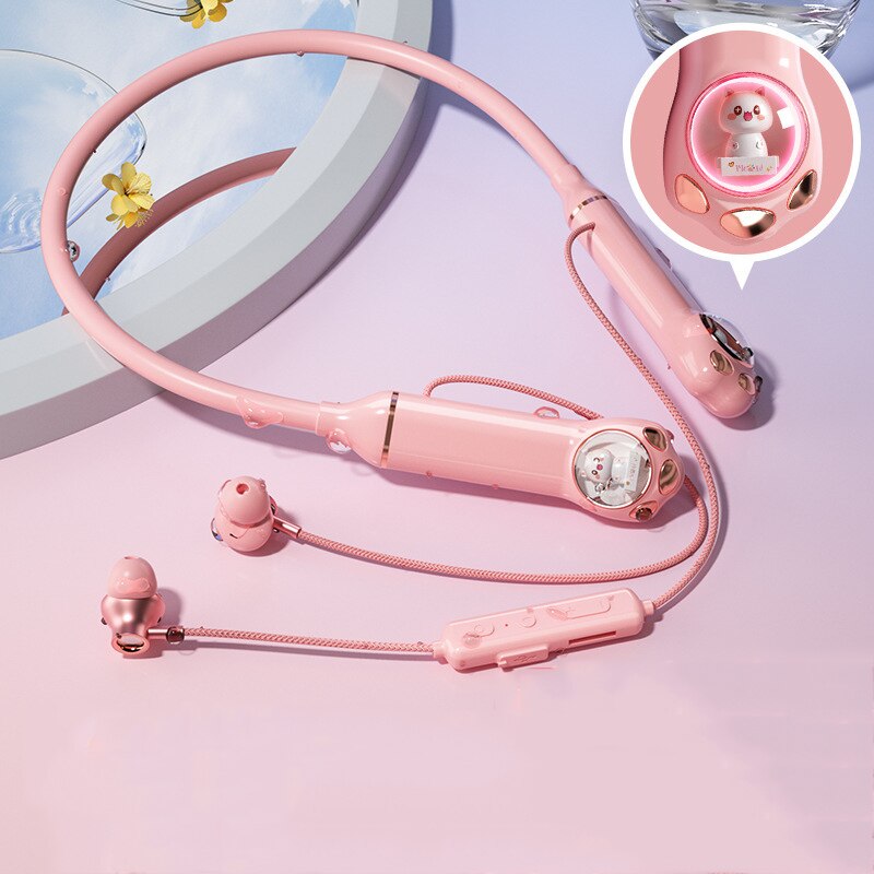 Cute Cat Wireless Headphones