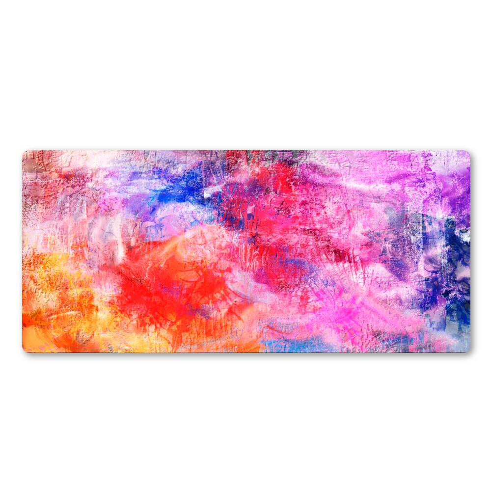 Colorful Space Fire Cloud Mouse Pad
